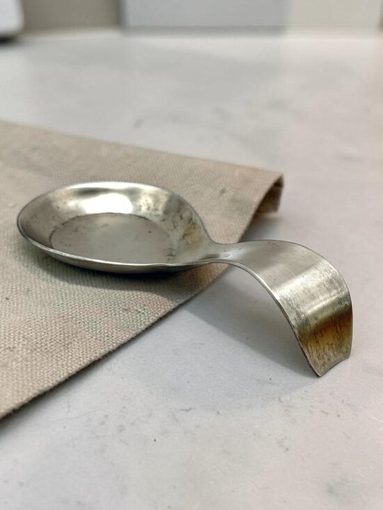 Tag Frame Curves Dining | Vintage Silverplate Spoon Rest Ladle Holder Curved Handle 775 ...